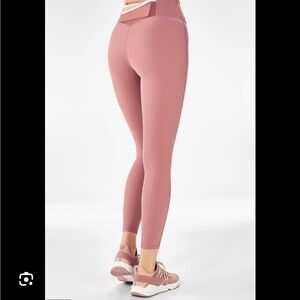 Fabletics Pink PowerHold Leggings size small